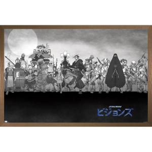 imageTrends International Star Wars Visions  Group Wall Poster 34L x 224W Premium Unframed VersionBronze Framed Version