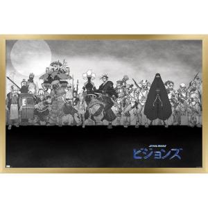 imageTrends International Star Wars Visions  Group Wall Poster 34L x 224W Premium Unframed VersionGold Framed Version