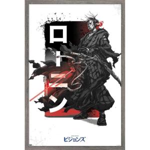 imageTrends International Star Wars Visions  Saber Wall Poster 34L x 224W Premium Unframed VersionBarnwood Framed Version