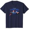 imageStar Wars Visions Group Shot Logo TShirtNavy Blue