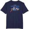 imageStar Wars Visions Group Shot Logo TShirtNavy Blue