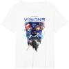 imageStar Wars Visions Group Shot Logo V2 TShirtWhite