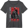 imageStar Wars Visions Samurai Vader Reach TShirtDark Heather Grey