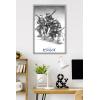 imageTrends International Star Wars Visions  Storm Troopers Wall Poster 34L x 224W Premium Unframed VersionGray Framed Version