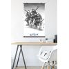 imageTrends International Star Wars Visions  Storm Troopers Wall Poster 34L x 224W Premium Unframed VersionPremium Poster  Clip Bundle