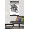 imageTrends International Star Wars Visions  Storm Troopers Wall Poster 34L x 224W Premium Unframed VersionPremium Poster  Clip Bundle