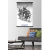 imageTrends International Star Wars Visions  Storm Troopers Wall Poster 34L x 224W Premium Unframed VersionPremium Print and Black Hanger Bundle