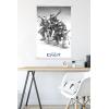 imageTrends International Star Wars Visions  Storm Troopers Wall Poster 34L x 224W Premium Unframed VersionPremium Print and White Hanger Bundle