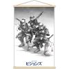imageTrends International Star Wars Visions  Storm Troopers Wall Poster 34L x 224W Premium Unframed VersionPremium Print and Beechwood Hanger Bundle