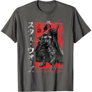 imageStar Wars Visions Samurai Vader Reach TShirtAsphalt Grey
