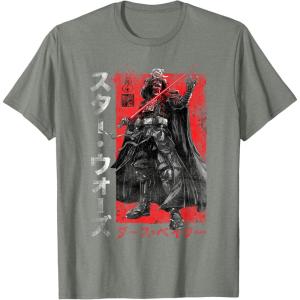 imageStar Wars Visions Samurai Vader Reach TShirtOlive Heather