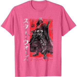 imageStar Wars Visions Samurai Vader Reach TShirtPink Heather