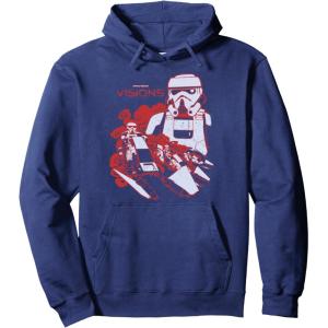 imageStar Wars Visions Stormtrooper Ride Pullover HoodieNavy Blue