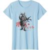 imageStar Wars Visions Anime The Duel Japanese Samurai Boba Fett TShirtBaby Blue