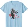 imageStar Wars Visions Anime The Duel Japanese Samurai Boba Fett TShirtBaby Blue