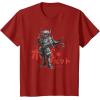 imageStar Wars Visions Anime The Duel Japanese Samurai Boba Fett TShirtCranberry Red