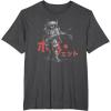 imageStar Wars Visions Anime The Duel Japanese Samurai Boba Fett TShirtDark Heather Grey