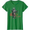 imageStar Wars Visions Anime The Duel Japanese Samurai Boba Fett TShirtKelly Green