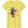 imageStar Wars Visions Anime The Duel Japanese Samurai Boba Fett TShirtLemon Yellow