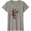 imageStar Wars Visions Anime The Duel Japanese Samurai Boba Fett TShirtSlate Grey