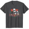 imageStar Wars Visions Anime The Duel Japanese Stormtrooper TShirtDark Heather Grey