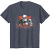 imageStar Wars Visions Anime The Duel Japanese Stormtrooper TShirtHeather Blue