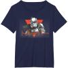 imageStar Wars Visions Anime The Duel Japanese Stormtrooper TShirtNavy Blue