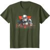 imageStar Wars Visions Anime The Duel Japanese Stormtrooper TShirtOlive Green