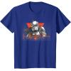 imageStar Wars Visions Anime The Duel Japanese Stormtrooper TShirtRoyal Blue