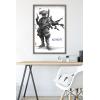 imageTrends International Star Wars Visions  Boba Wall Poster 34L x 224W Premium Unframed VersionBarnwood Framed Version