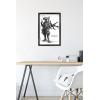 imageTrends International Star Wars Visions  Boba Wall Poster 34L x 224W Premium Unframed VersionBlack Framed Version