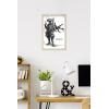 imageTrends International Star Wars Visions  Boba Wall Poster 34L x 224W Premium Unframed VersionBlonde Framed Version