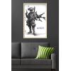 imageTrends International Star Wars Visions  Boba Wall Poster 34L x 224W Premium Unframed VersionBlonde Framed Version
