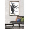 imageTrends International Star Wars Visions  Boba Wall Poster 34L x 224W Premium Unframed VersionBronze Framed Version