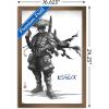 imageTrends International Star Wars Visions  Boba Wall Poster 34L x 224W Premium Unframed VersionBronze Framed Version