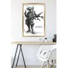 imageTrends International Star Wars Visions  Boba Wall Poster 34L x 224W Premium Unframed VersionGold Framed Version