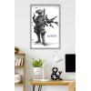 imageTrends International Star Wars Visions  Boba Wall Poster 34L x 224W Premium Unframed VersionGray Framed Version