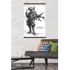 imageTrends International Star Wars Visions  Boba Wall Poster 34L x 224W Premium Unframed VersionPremium Poster  Clip Bundle