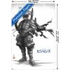 imageTrends International Star Wars Visions  Boba Wall Poster 34L x 224W Premium Unframed VersionPremium Poster  Mount Bundle