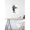 imageTrends International Star Wars Visions  Boba Wall Poster 34L x 224W Premium Unframed VersionPremium Poster  Mount Bundle
