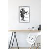 imageTrends International Star Wars Visions  Boba Wall Poster 34L x 224W Premium Unframed VersionSilver Framed Version
