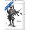imageTrends International Star Wars Visions  Boba Wall Poster 34L x 224W Premium Unframed VersionWhite Framed Version