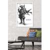 imageTrends International Star Wars Visions  Boba Wall Poster 34L x 224W Premium Unframed VersionWhite Framed Version