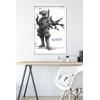imageTrends International Star Wars Visions  Boba Wall Poster 34L x 224W Premium Unframed VersionWhite Framed Version