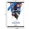 imageTrends International Star Wars Visions  One Sheet Wall Poster 22375quot x 34quot Premium Unframed VersionPremium Print and Black Hanger Bundle