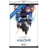 imageTrends International Star Wars Visions  One Sheet Wall Poster 22375quot x 34quot Premium Unframed VersionPremium Print and Black Hanger Bundle