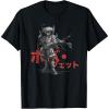 imageStar Wars Visions Anime The Duel Japanese Samurai Boba Fett TShirtBlack