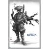 imageTrends International Star Wars Visions  Boba Wall Poster 34L x 224W Premium Unframed VersionGray Framed Version