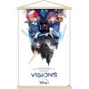 imageTrends International Star Wars Visions  One Sheet Wall Poster 22375quot x 34quot Premium Unframed VersionPremium Print and Beechwood Hanger Bundle