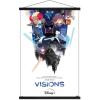 imageTrends International Star Wars Visions  One Sheet Wall Poster 22375quot x 34quot Premium Unframed VersionPremium Print and Black Hanger Bundle